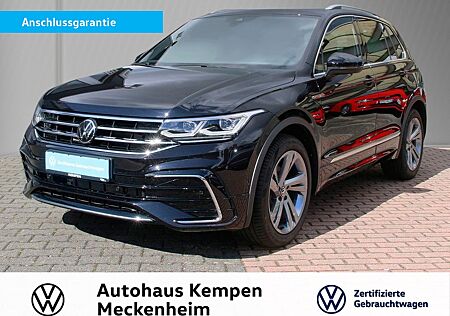 VW Tiguan 1.5 TSI DSG R-Line 19"LM Pano AHK Navi+VC ACC LED PDC Sitzheiz.