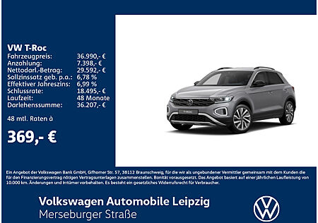 VW T-Roc GOAL 1.5 l TSI 110 kW DSG*AHK*LED*RFK