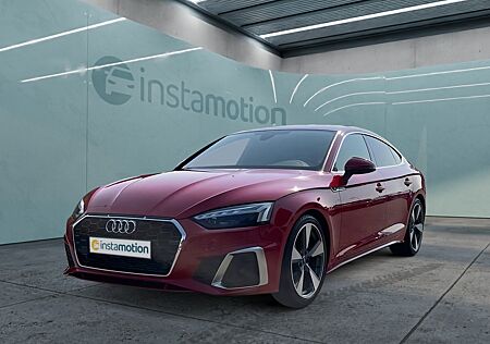 Audi A5 Sportback 40TFSI S-tronic --S-Line Sportpaket--LED+Navi+BT+RFK+PDC+ACC+Leder+Stzhzg+DigitalC+