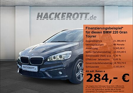 BMW 2er 220 Gran Tourer Sport Line AHK Navi PDC v+h