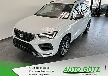 Seat Ateca FR DSG AHK-Vorb.*Navi*DAB*VZE*LED*ACC*SmartLink*DigiCockpit*elektr. Heckkl.*Kamera*ParkAssist*Kessy*BlindSpot*Freispr.*Sitzheiz*PDC*vo+hi*Alu*LichtAssist*SpurAssist*Connect*Sunset*ZV-Funk*4xEFH*Ladeboden*Lenkradheiz*beheiz.Frontscheibe*Nebel*Reserverad*Armlehne*Metallic