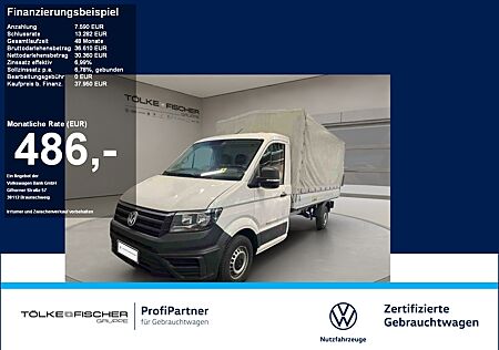 VW Crafter 35 2.0 TDI Plane+Pritsche LR AHK Navi