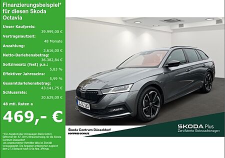 Skoda Octavia Combi Sportline 150 PS DSG PANO Infotainment-Paket Business Columbus Frontscheibe heizbar