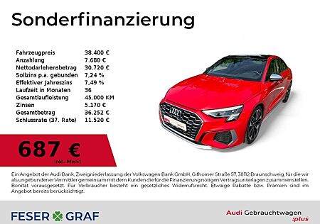 Audi S3 Limousine TFSI S-tronic B&O/Pano/Navi+/Kamera