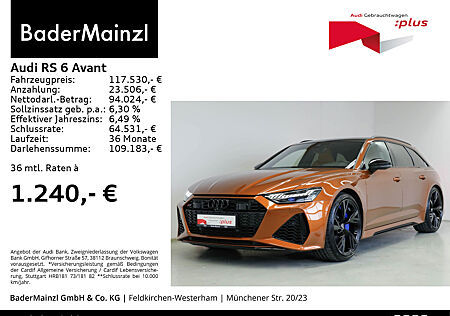 Audi RS6 RS 6 Avant Matrix 305 AHK HUD Keramik B&O Stdhz