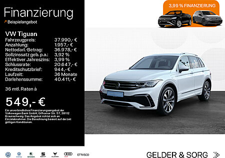 VW Tiguan R line 1.4 eTSI 20Z*Virtual*AHK*RFK*ACC