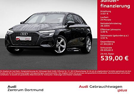 Audi A3 Sportback 35 S LINE BLACKPAK AHK PANO LM18