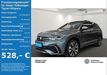 VW Tiguan Allspace 2 0 TSI DSG 4Motion R-Line AHK Area View 7-Sitzer Leder