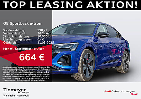 Audi Q8 Sportback e-tron 50 Q S LINE LM21 HuD ASSIST AHK