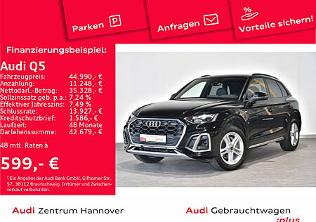 Audi Q5 40 TDI S line AHK virtual Kamera LED Teilleder