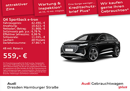 Audi Q4 e-tron Q4 50 e quattro S line