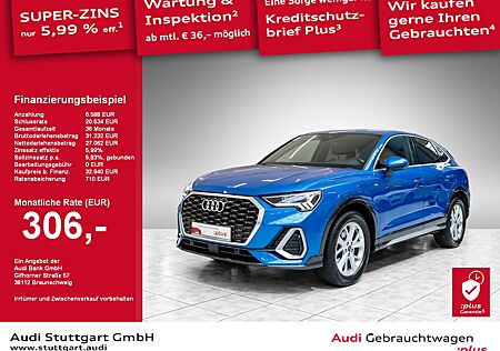 Audi Q3 Sportback 35 TFSI S line LED virtCo PDC+ B&O