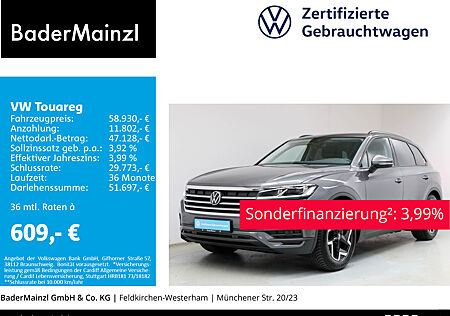 VW Touareg 3.0 TDI 4M AHK Luft Kamera Navi Leder