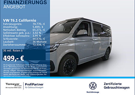 VW T6 California T6.1 California OCEAN GARANTIE 15.01.2029