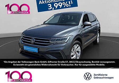 VW Tiguan Allspace TDI 7-Sitzer AHK-klappbar Navi digitales Cockpit LED ACC El. Heckklappe