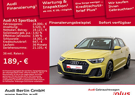 Audi A1 Sportback S line 30 TFSI 6-G. VIRTUAL LED PDC