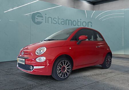 Fiat 500 RED Tech-u. Komfort-Paket Panorama Apple CarPlay Android Auto Klimaautom Musikstreaming