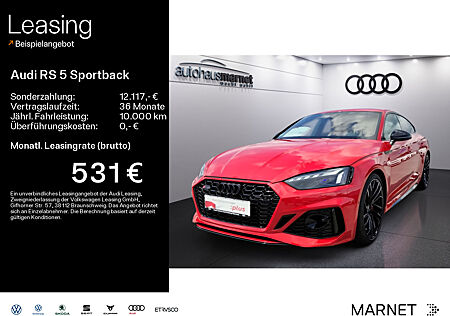 Audi RS5 RS 5 Sportback 331 kW quattro*Navi*Matrix*Alu*HUD*PDC*Carbon*360°Kamera*Sitzheizung