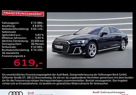 Audi A8 50 TDI qu HD-MATRIX Pano STHZG HuD B&O ACC