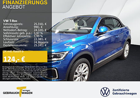 VW T-Roc Cabrio 1.0 TSI STYLE NAVI KAMERA LED+ VIRTUAL