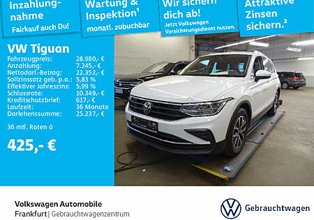 VW Tiguan 2.0 TDI Life Navi Sitzheizung Leichtmetallfelgen