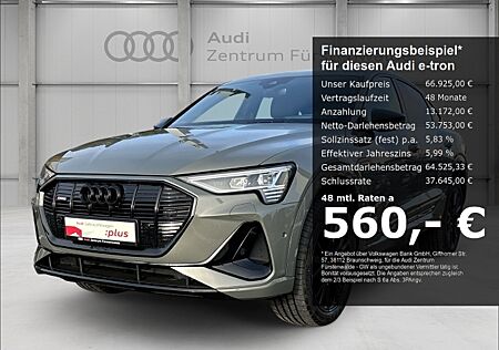 Audi e-tron Sportback 55 quattro S line HUD Luftfederung AD Niveau AHK-abnehmbar Navi Leder