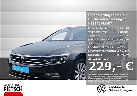 VW Passat Variant 2.0 TDI Elegance Matrix AHK ACC