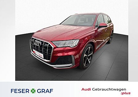 Audi Q7 SUV TFSI e 55 qu S line-Luft-AHK-Pano-Matrix