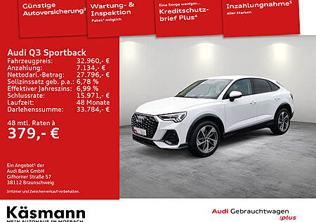 Audi Q3 Sportback 35TFSI LED NAV ACC B&O SHZ