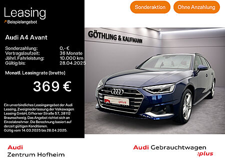 Audi A4 Avant 40 TDI qu Advanced S tro*Pano*LED*Virtual*Navi+*Kamera*Tour*Keyless*