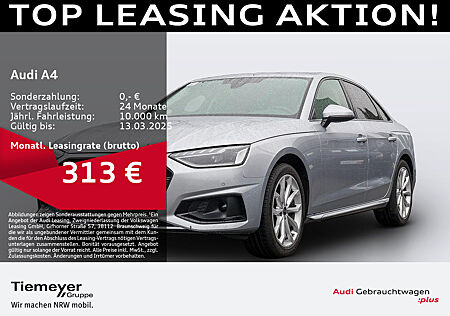 Audi A4 35 TFSI ADVANCED LM18 SPORTSITZE AHK LED NAVI+