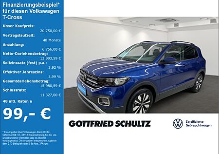 VW T-Cross Move 1.0 TSI Navi Einparkhilfe DAB