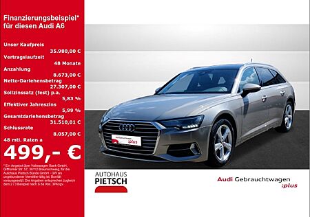 Audi A6 Avant 45 TDI quattro sport AHK Pano Leder