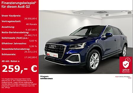 Audi Q2 30 TFSI LED MMI AHK SHZ PDC advanced