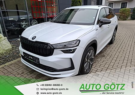 Skoda Kodiaq Sportline DSG *NEUES MODELL* 4x4*AHK-Vorb.*Navi*DAB*VZE*LED*ACC*SmartLink*DigiCockpit*elektr. Heckkl.*Kamera*Kessy*BlindSpot*Freispr.*Sitzheiz*PDC*vo+hi*Soundsyst*Alu*LichtAssist*SpurAssist*DCC*Connect*Sunset*ZV-Funk*4xEFH*Ladeboden*Lenkradheiz*beheiz.Frontscheibe*RÃckbank geteilt*Nebel*Arml