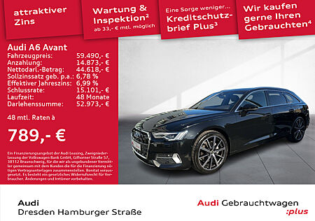 Audi A6 Avant 40TDI advanced quattro Matrix AHZV Sthz.