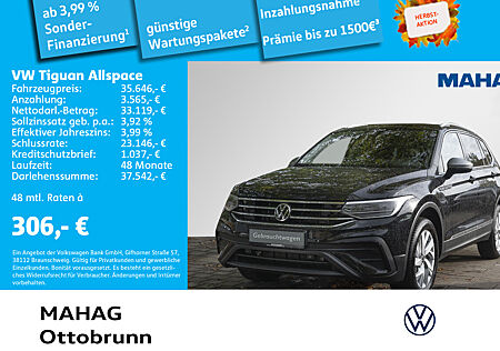 VW Tiguan Allspace 2.0 TDI LIFE 7-Sitzer AHK Navi LED Kamera DSG