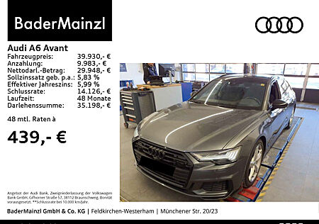 Audi A6 Avant 55 TFSIe quattro S line Pano HUD Matrix