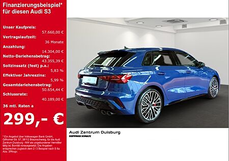 Audi S3 Sportback TFSI 245(333) kW(PS) Allrad HUD AD Panorama Navi digitales Cockpit sofort verfügbar!