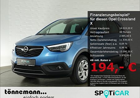 Opel Crossland X EDITION AT+LED+NAVI+SITZ-/LENKRADHEIZUNG+KLIMAAUTOMATIK+ALUFELGEN+ CONNECT