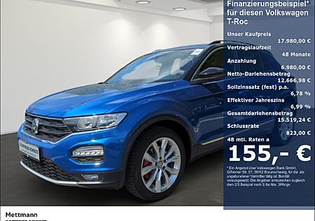 VW T-Roc 1 5 TSI NAVI SHZ PDC MFL LM KLIMA Sport