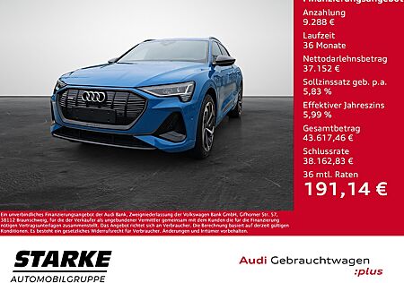 Audi e-tron 55 quattro S line NaviPlus Matrix TopView 21-Zoll AAS OptikPaket-schwarzSHZ Alcantara