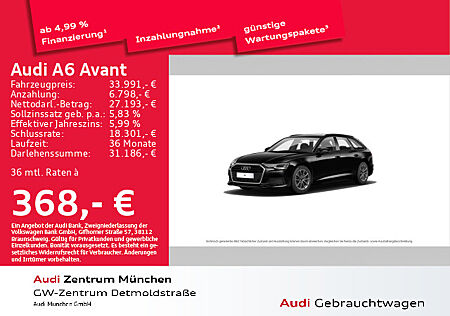 Audi A6 Avant 40 TDI S tronic AHK/ACC/PDC+/Navi+