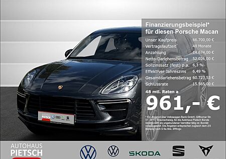 Porsche Macan 2.9 Turbo Sport-Abgas Leder