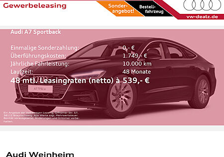 Audi A7 Sportback 50 TFSIe hybrid quattro S tronic