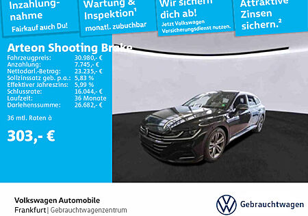 VW Arteon Shooting Brake 2.0 TDI DSG R-Line Navi LED Heckleuchten IQ.LIGHT - LED-Scheinwerfer