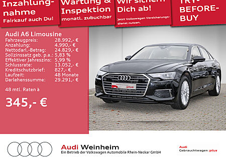 Audi A6 Limousine 35 TDI design Digitaltacho Stronic Navi Kamera LED uvm