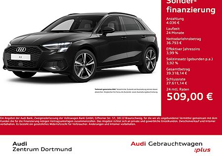 Audi A3 Sportback 35 advanced BLACKPAK NAVI+ CAM