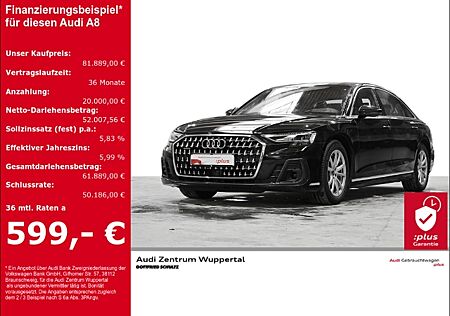 Audi A8 Lang 50 TDI STANDHEIZUNG MEMORY LUFT HEAD-UP