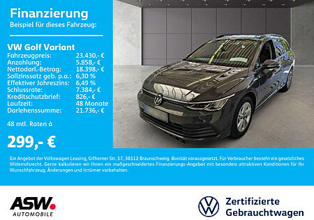 VW Golf Variant Life 2.0TDI DSG LED Navi Stdhzg AHK